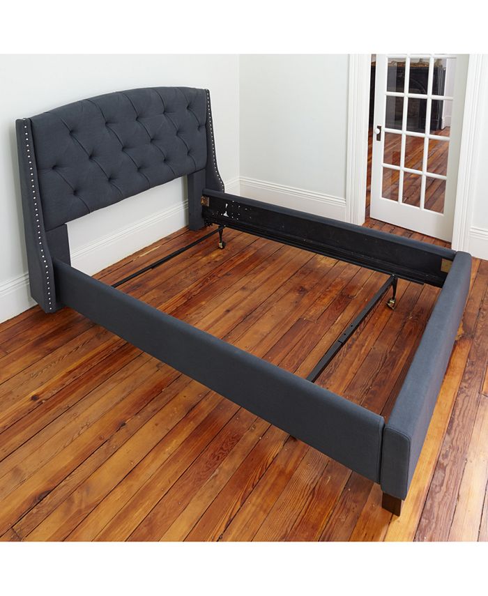 Sleep Trends Hercules Standard Adjustable Metal Bed Frame Macy's