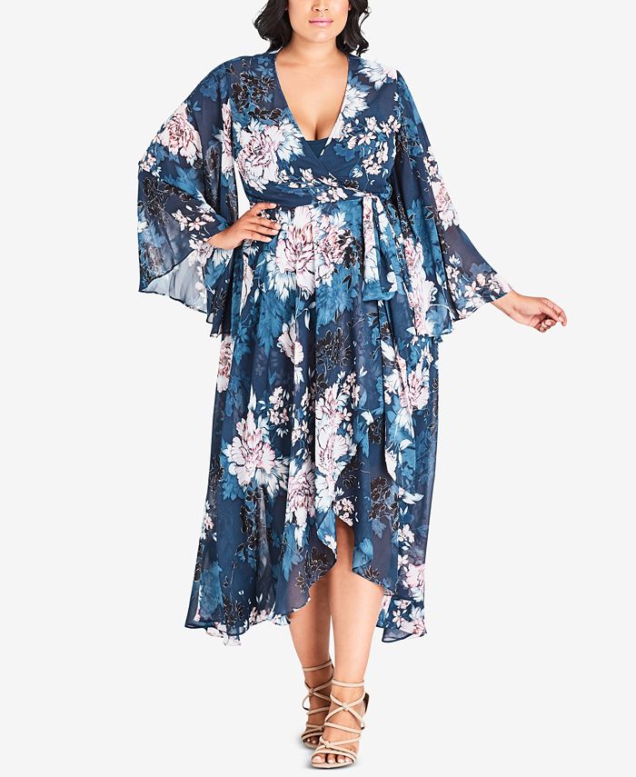 City chic outlet jade blossom dress