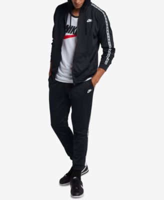 black reebok tracksuit