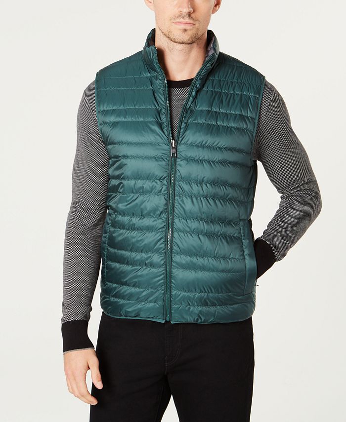 Michael Kors Michael Kors Men s Reversible Packable Vest Macy s