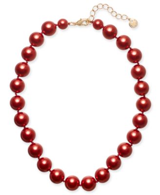 Photo 1 of Charter Club Imitation 14mm Pearl Collar Necklace, 