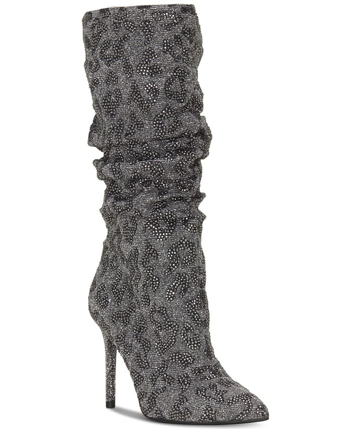 Jessica Simpson Laraine Pointed Toe Slouch Boots Macy s
