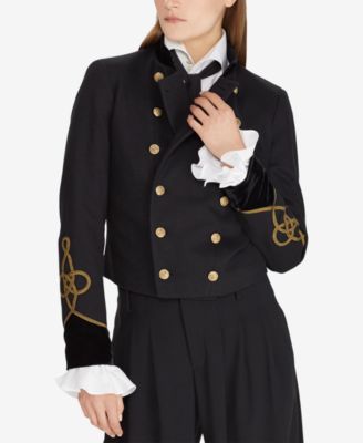 lauren ralph lauren velvet blazer