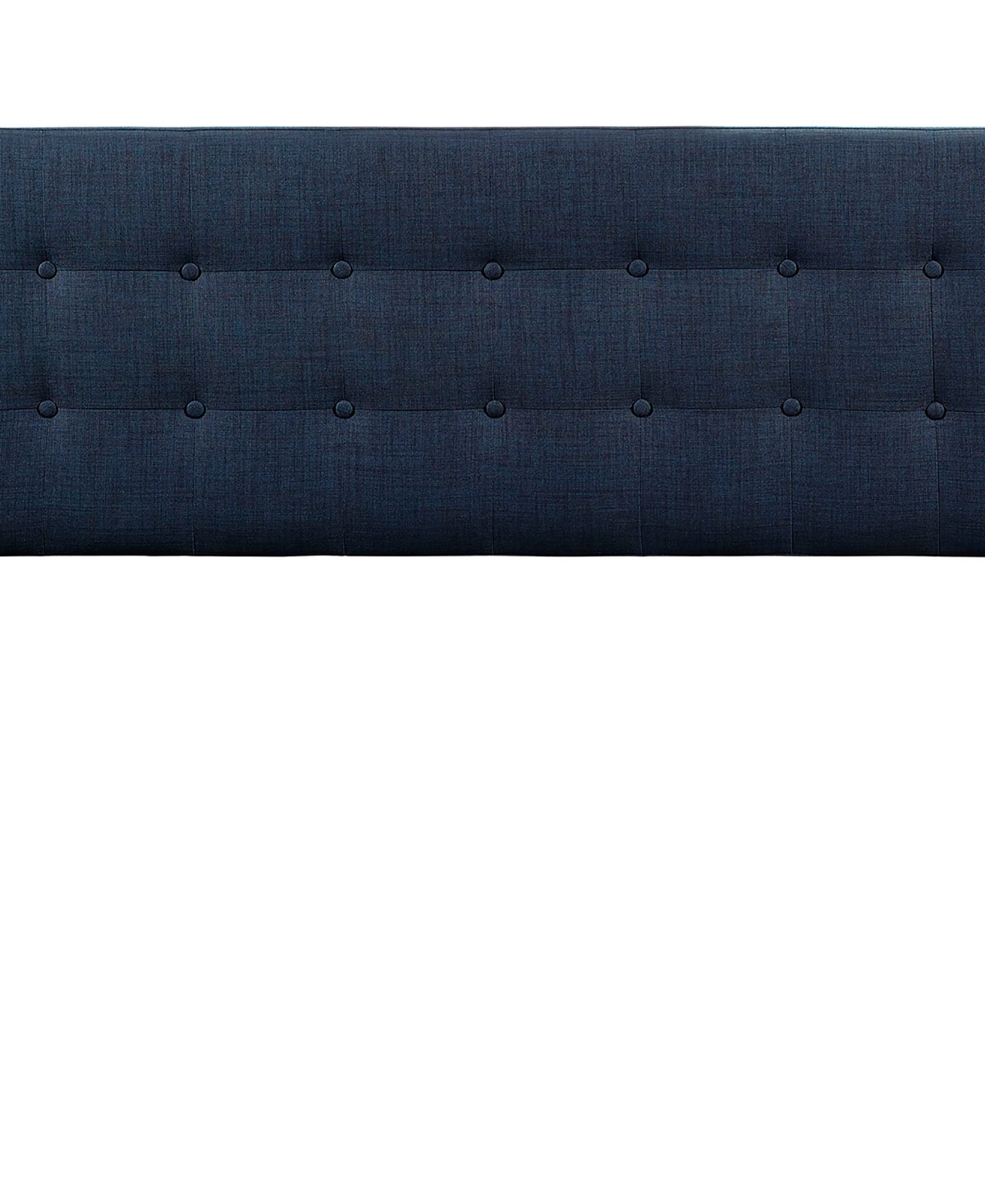 Modway Emily King Upholstered Fabric Headboard In Blue