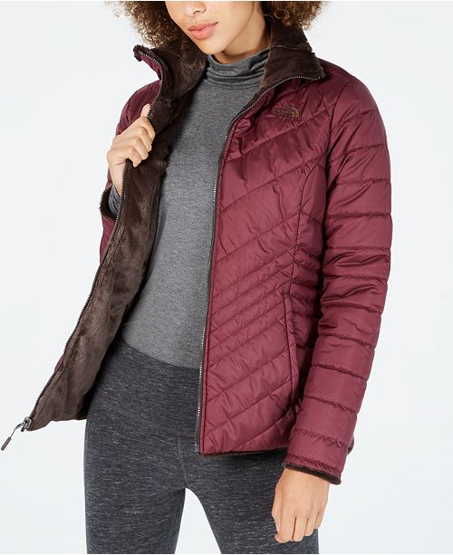 The North Face Mossbud Fleece-Lined Reversible Jacket - Jackets & Blazers - Women - Macy&#39;s