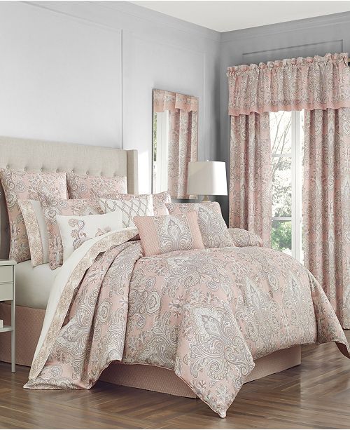 Royal Court Sloane Blush Queen Comforter Set Reviews
