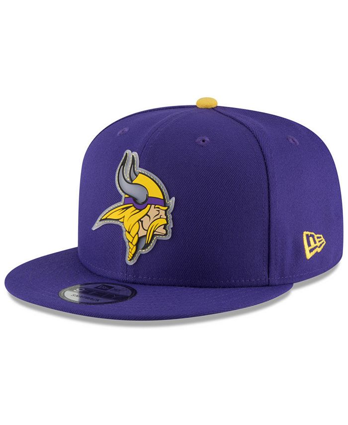 New Era Minnesota Vikings Team Clear 9FIFTY Snapback Cap - Macy's