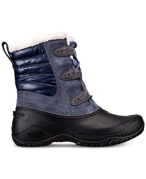 The North Face Women&#39;s Shellista Shorty Waterproof Winter Boots & Reviews - Boots - Shoes - Macy&#39;s