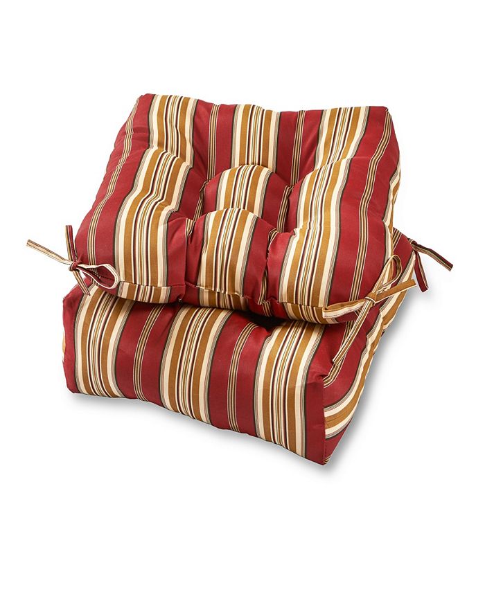 Greendale Home Fashions Set of 2 Outdoor Chair Cushions Macy's