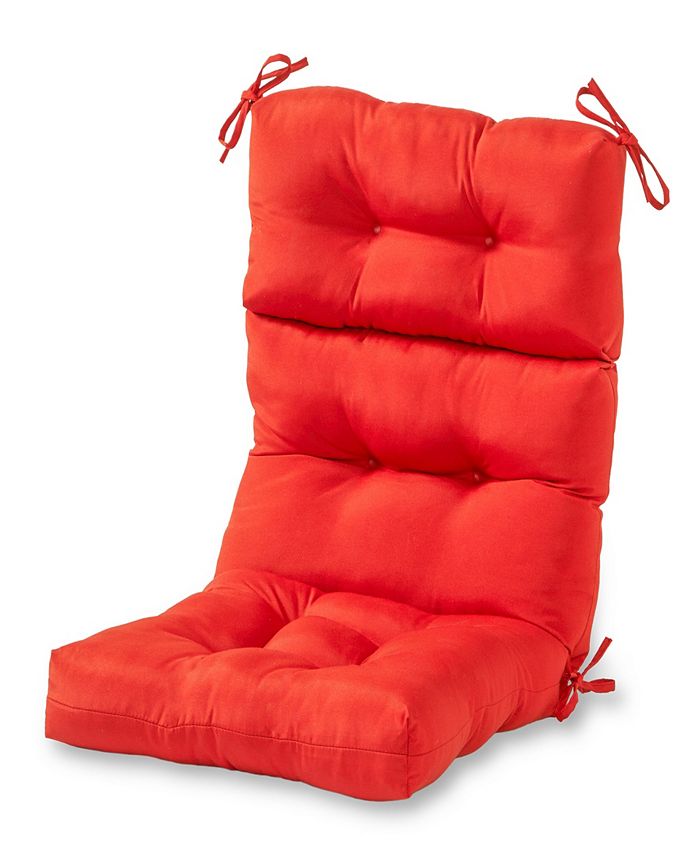 Greendale Home Fashions Outdoor High Back Chair Cushion - Macy's