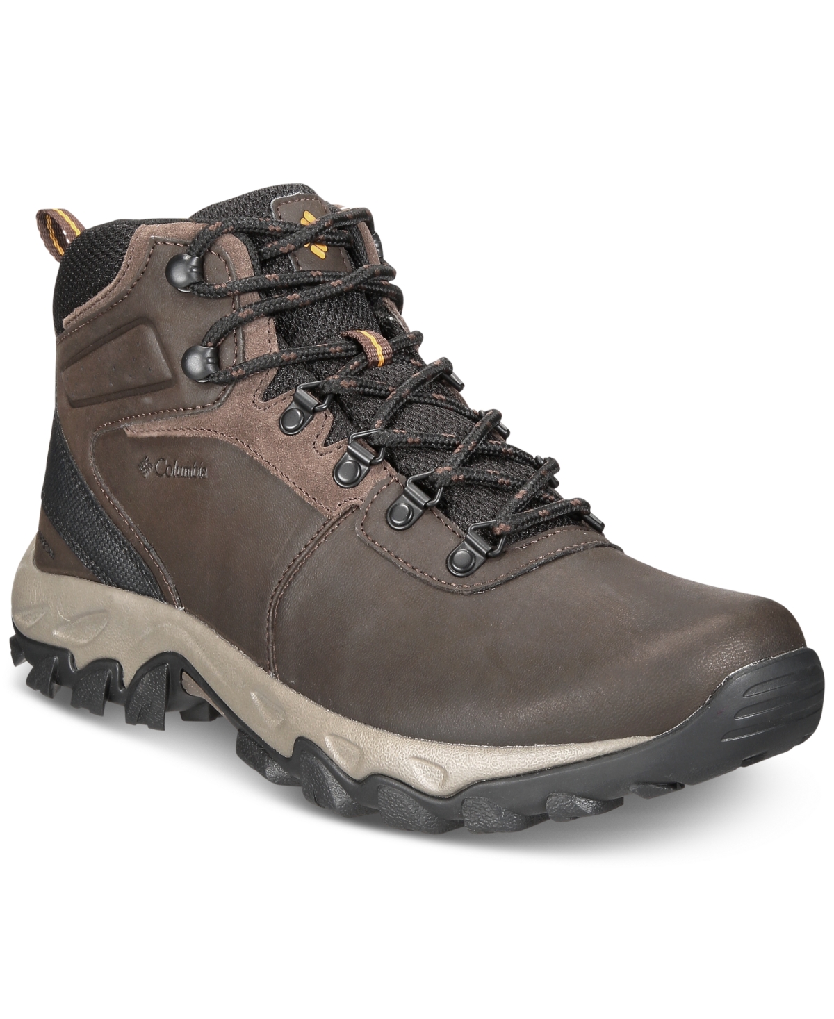 Columbia Men's Newton Ridge Plus Ii Waterproof Hiking Boots Men's Shoes In Squash/brown ModeSens