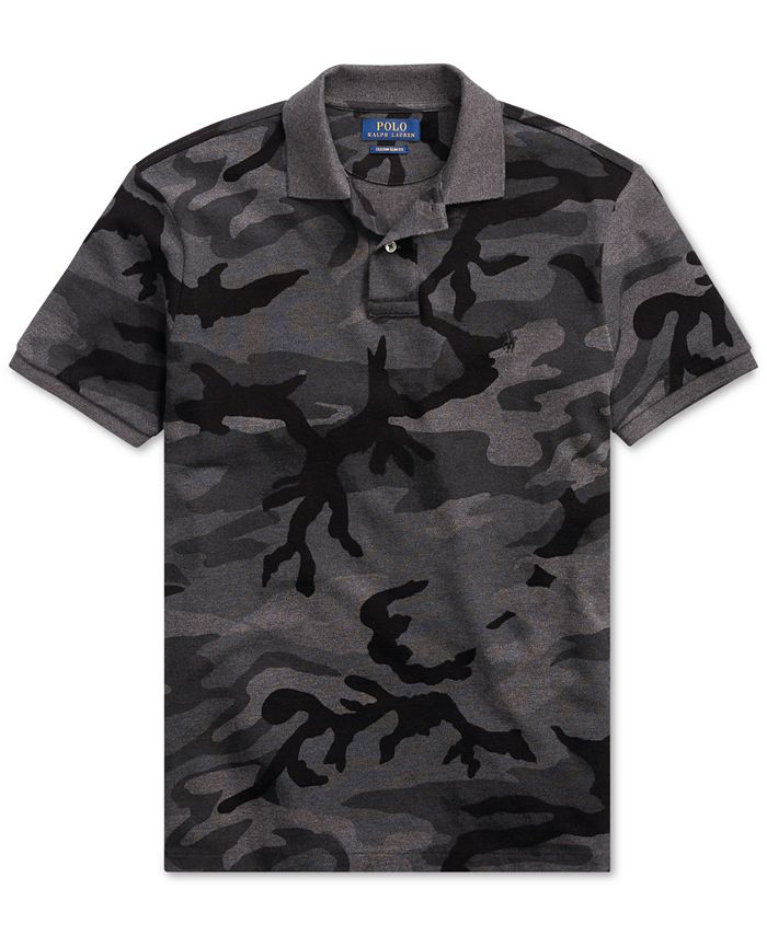Polo Ralph Lauren Men's Big & Tall Classic Fit Camouflage Mesh Polo ...