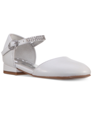 Shop Nina Toddler & Little Girls Cera-t Shoes In White Smooth