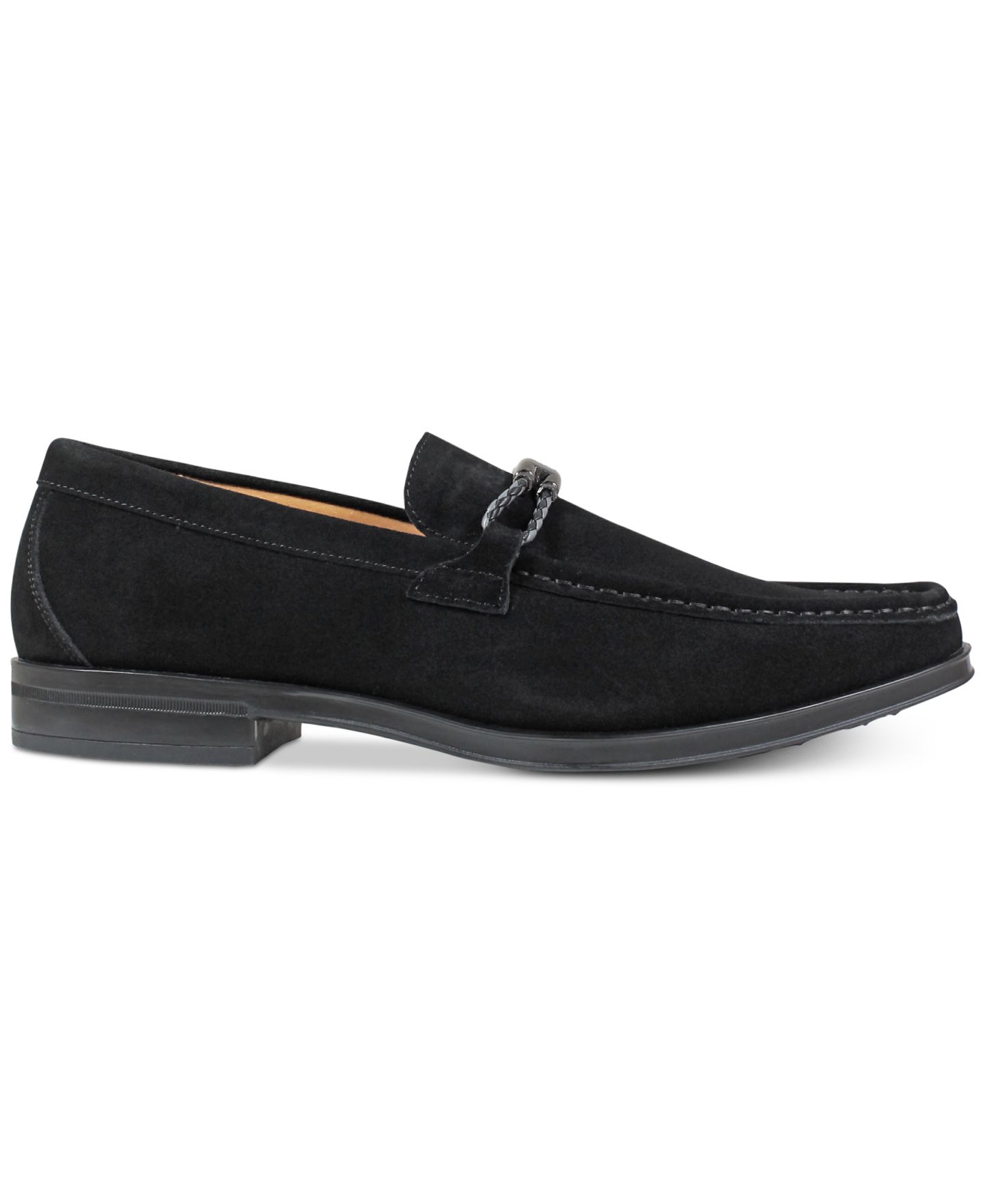 Мужские туфли Stacy Adams Neville Moc-Toe Slip-On, цвет: Чёрный — фото 2