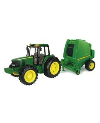 TOMY - Ertl John Deere Big Farm Tractor And Baler - Macy's