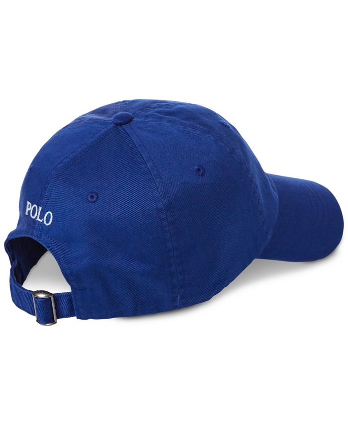 Polo Ralph Lauren Men's Cotton Chino Baseball Cap & Reviews - Hats ...