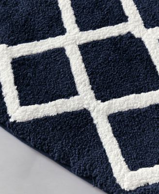 Bittman Tufted Reversible Microfiber Bath Rug, 21" x 34"