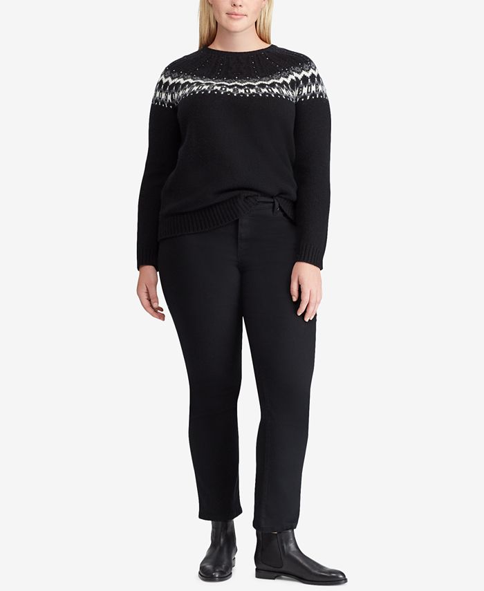 Lauren Ralph Lauren Plus Size Beaded Sweater Macy's