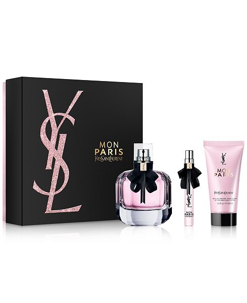 Yves Saint Laurent 3 Pc Mon Paris Eau De Parfum Holiday Gift Set