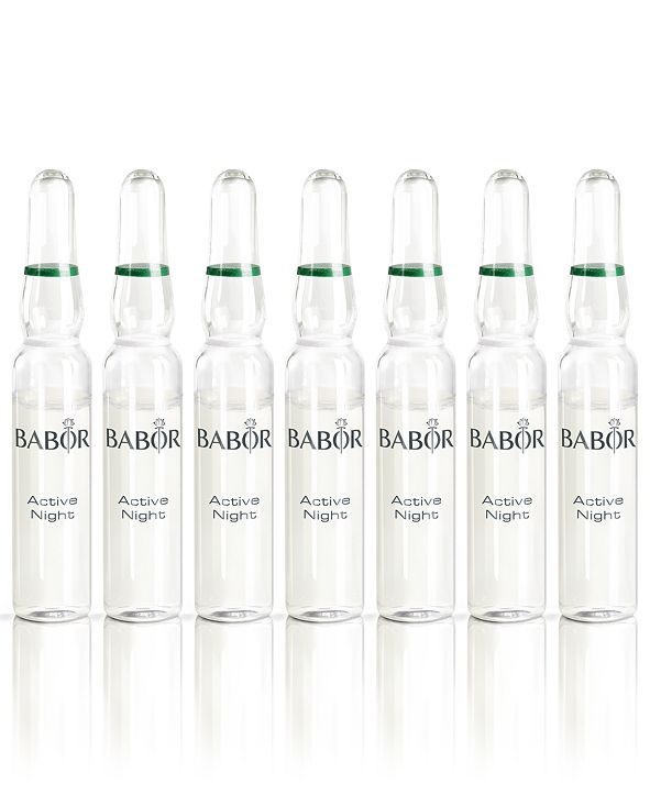 BABOR Active Night Ampoule Concentrates, 0.4oz. & Reviews Skin Care
