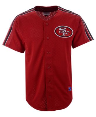 Mitchell & Ness - Men's Winning Team Mesh Button Front Jersey