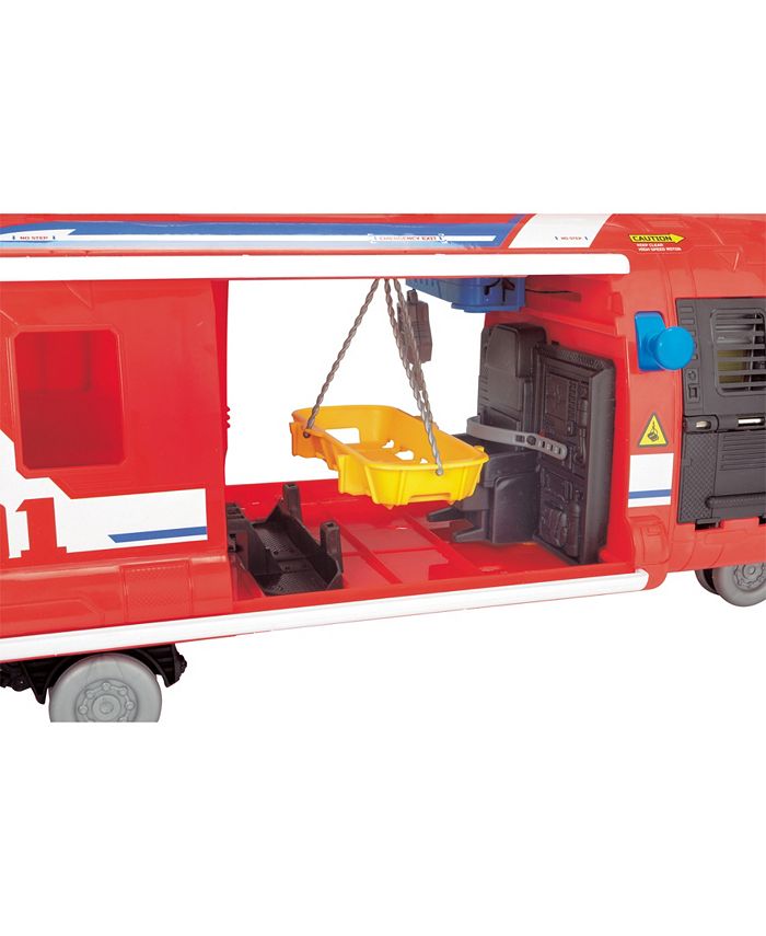 Dickie Toys Light & Sound Giant Helicopter with ATV Car Macy's