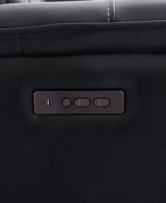 Hatherleigh 34" Leather Dual Power Recliner with USB Power Outlet