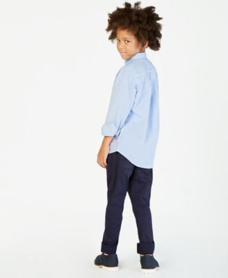 Big Boys Tommy Striped Button-Down Shirt