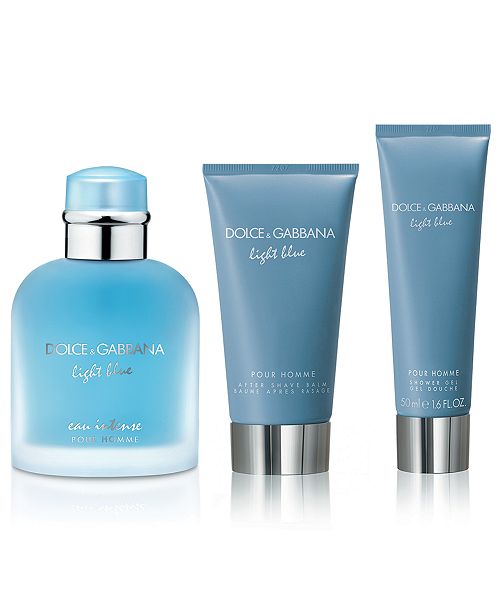 Dolce & Gabbana DOLCE&GABBANA Men's 3-Pc. Light Blue Eau Intense Pour ...