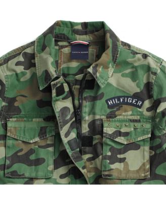 tommy hilfiger camo jacket womens