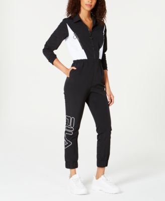 Black fila jumpsuit online