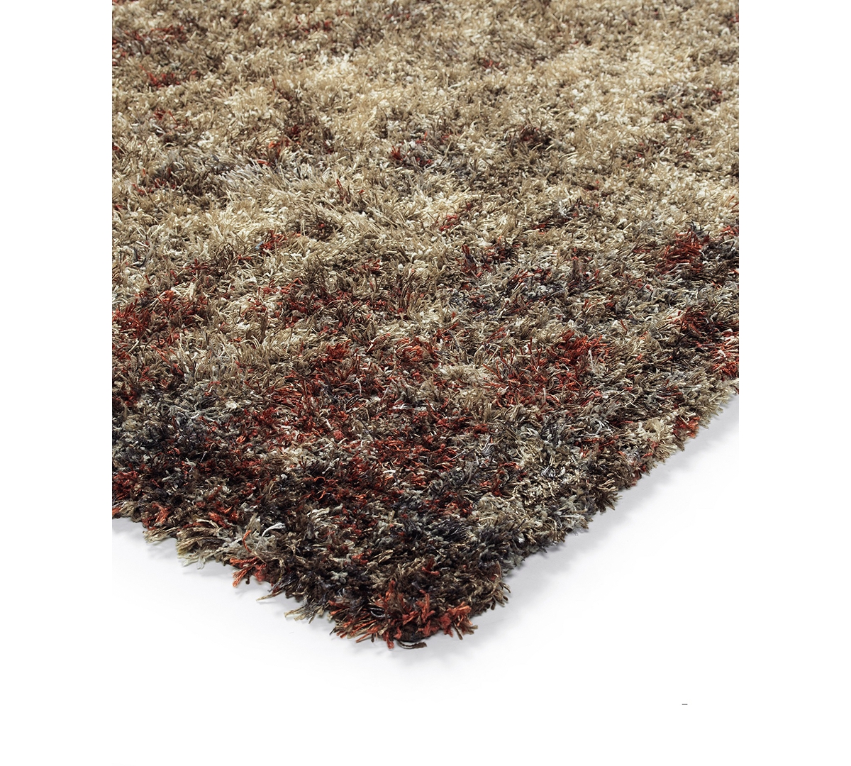 Shop D Style Jackson Shag Drizzle 3'3" X 5'1" Area Rug In Tan,beige
