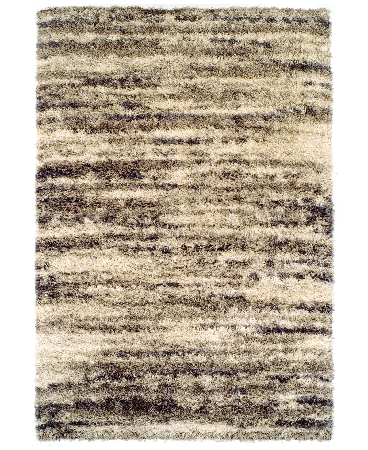 D Style Jackson Shag Ripple 7'10in x 10'7in Area Rug - Tan/Beige