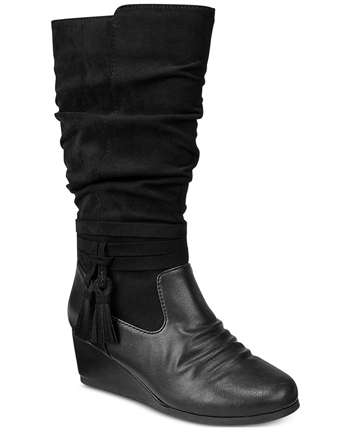 Rampage wedge boots outlet