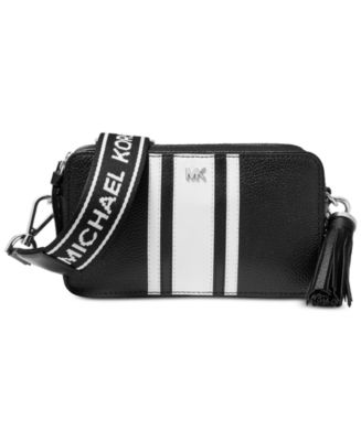 Michael Kors Logo Pebble Leather Camera Bag - Macy's
