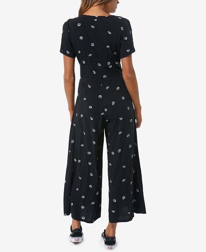 O'Neill Juniors' Shannon Printed Jumpsuit - Macy's