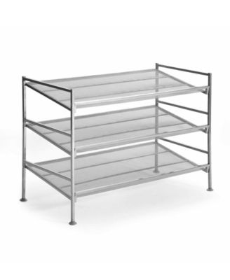 Seville Classics - 3Tier Mesh Shoe Rack