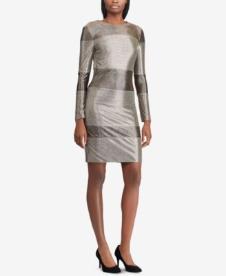 Lauren Ralph Lauren - Metallic Striped Dress