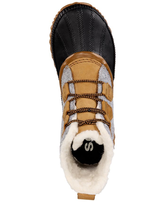 sorel women's out n about plus lug sole booties