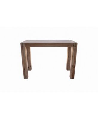 Woodstock Acacia Wood With Metal Inset Console Table