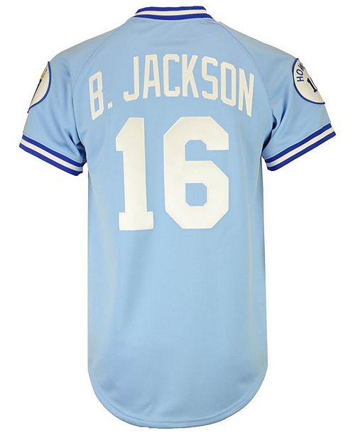 Mitchell Ness Men S Bo Jackson Kansas City Royals Authentic