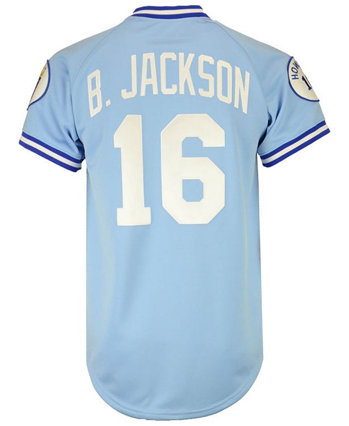 Bo Jackson KC Royals Light Blue Throwback Jersey