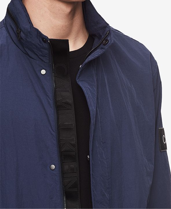 Calvin Klein Men's 3/4-Length Coat & Reviews - Coats & Jackets - Men ...