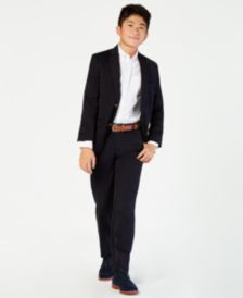 Big Boys Alexander Suit Jacket, Pants & Oxford Shirt Separates