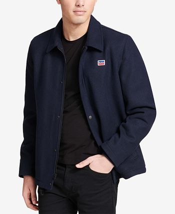 Levi's Men's Fleece-Lined Coaches Jacket & Reviews - Coats & Jackets - Men  - Macy's