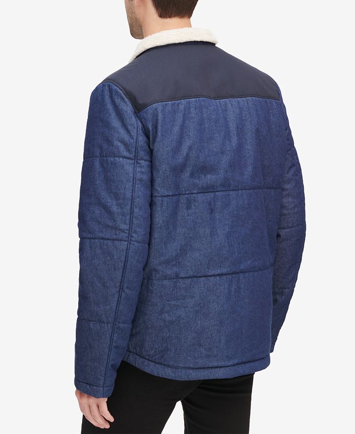 Levi's Men's Mixed Media Woodsman Jacket Macy's