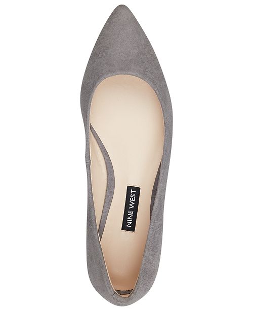 nine west pointed flats