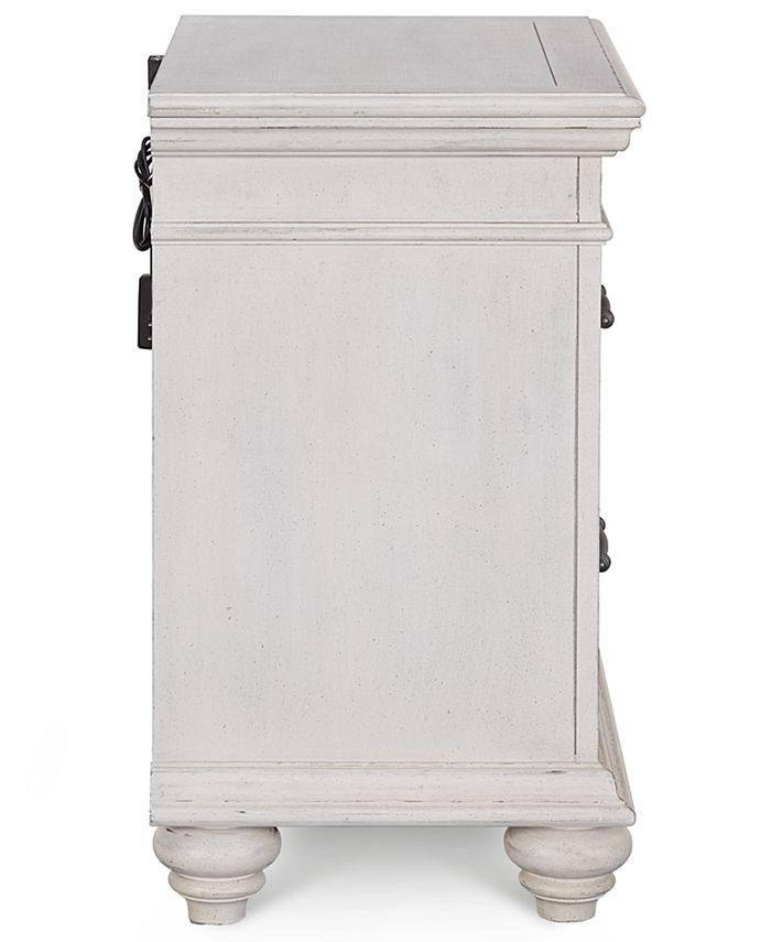 Furniture Quincy USB Outlet Nightstand, Created for Macy's & Reviews