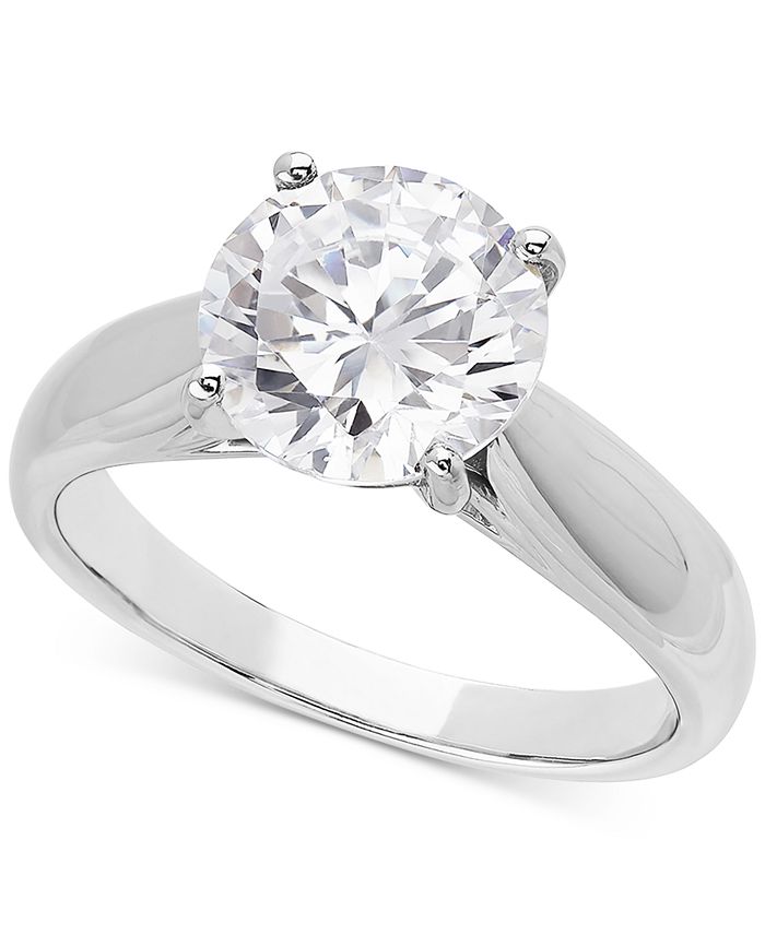 Macy's 3 store carat diamond ring