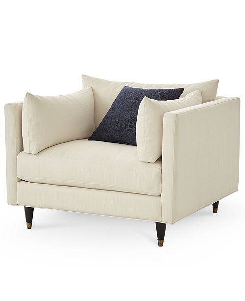 Furniture Bostal 46 Fabric Arm Chair And A Half Created For